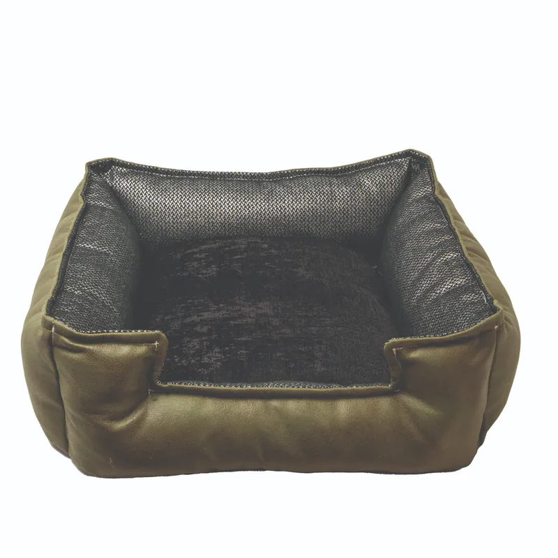 Army Green Suede with Glitter Woven from VICTORIA Collection