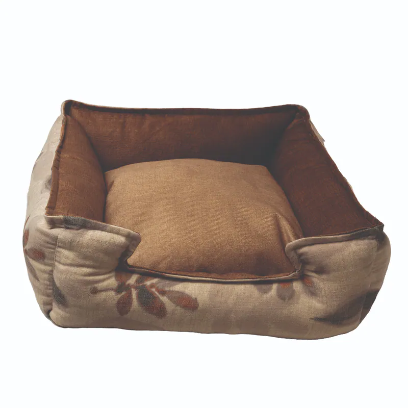 Printed Woven With Velvet cushion from COUNTRYSIDE Collection