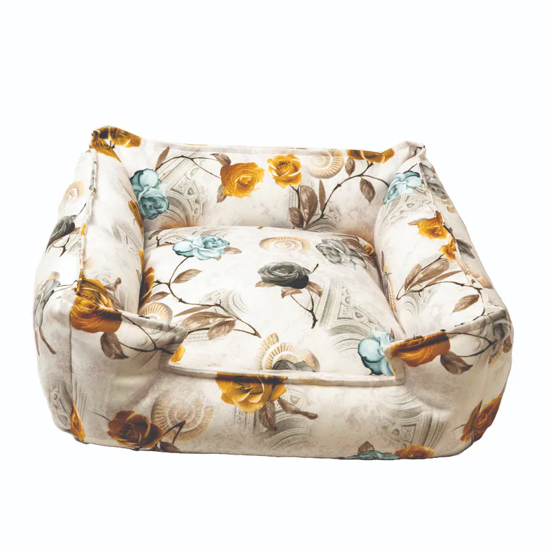 Paris Design Printed Velvet from SOFIA FLORAL Collection