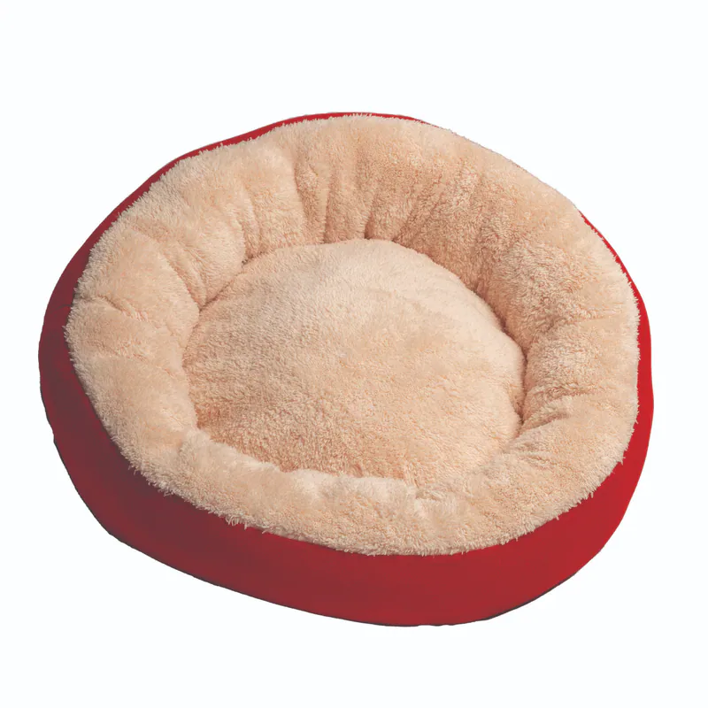 Soft Plush,Pet Calming,Anti Anxiety, Washable Warm Donut bed for Cats and small Dogs