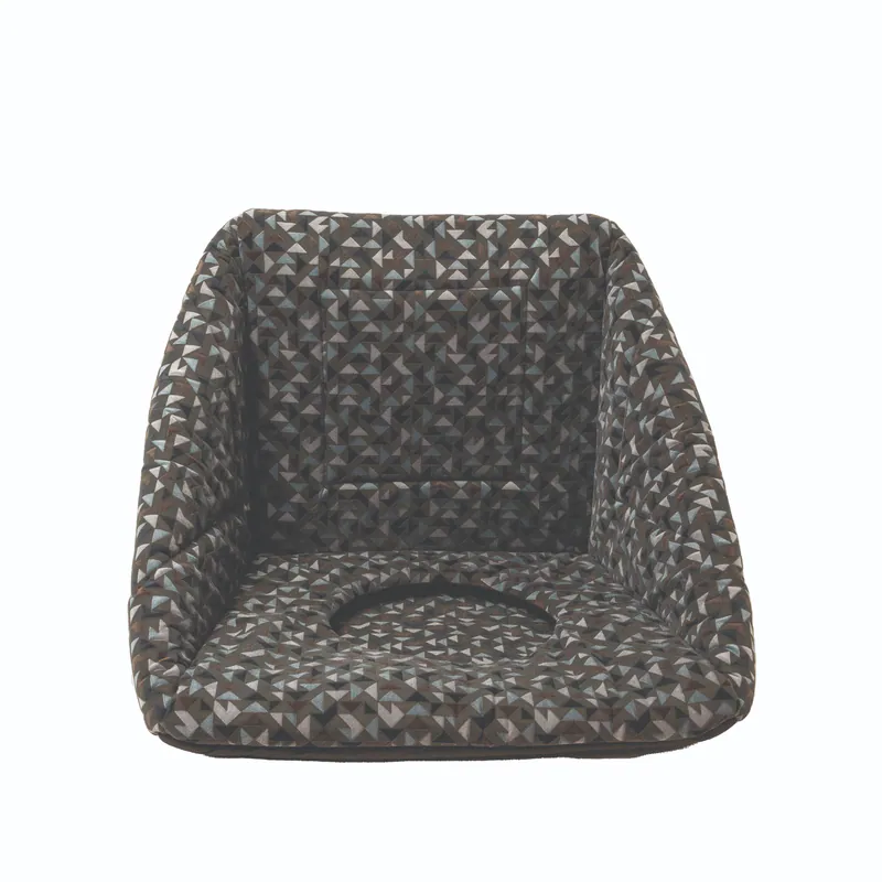 3-in-1 Foldable Cave Bed / Grey Aztec, photo 3 of 5